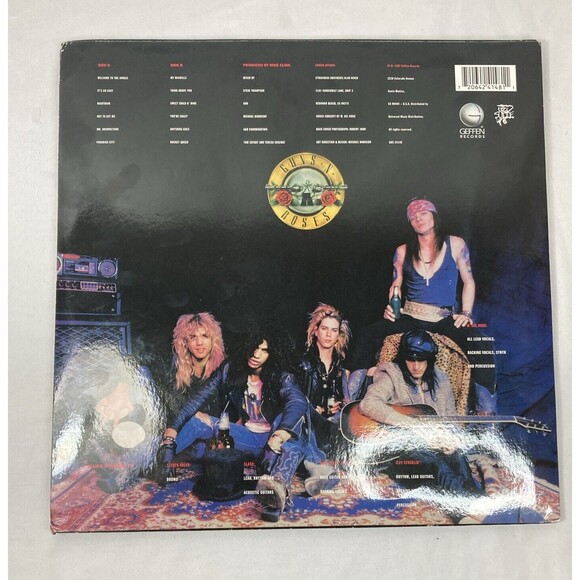 Guns N' Roses Appetite For Destruction (Vinyl Record Geffen GHS 24148) - Picture 6 of 6